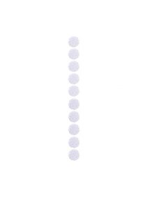 Pastilles adhésives aggripantes rondes 2cm, pochette de 20