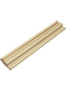 Lot de 20 tourillons diamètre 12 mm, longueur 33 cm