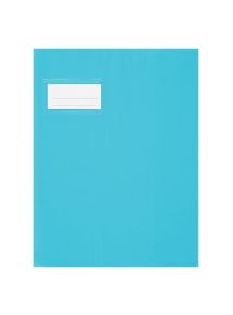 Paquet de 10 protège-cahiers en PVC 21/100ème, pour format 17x22 cm, bleu clair