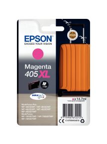 Epson VALISE / 405XL cartouche jet d'encre magenta haute capacité authentique (T05H340)