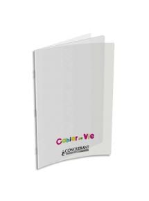 Cahier de Vie 24x32cm, 96p, polypro incolore