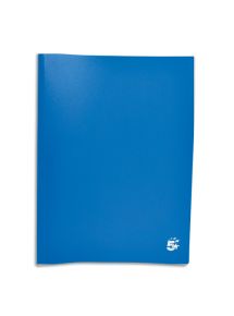 Protège-documents polypro 21x29,7cm, 10 pochettes, bleu