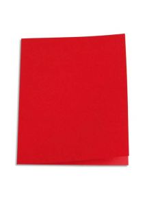 Chemise 24x32cm, 170g, rouge, paquet de 100