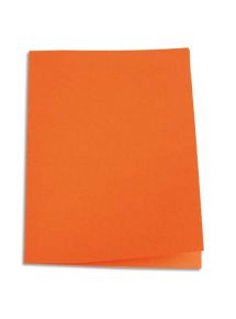 Chemise 24x32cm, 170g, orange, paquet de 100