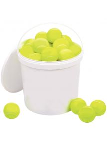 Seau de 30 balles de tennis