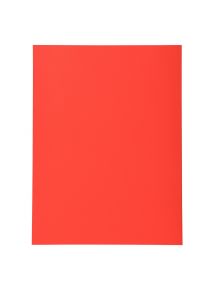 Chemise 24x32cm, 170g, rouge, paquet de 100