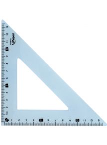 Equerre 45° plastique incassable