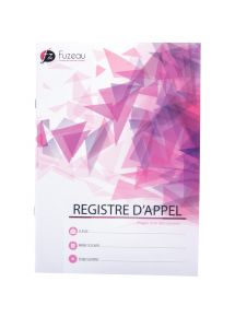 Registre d'appel 21x29,7cm,  24 pages sans découpe
