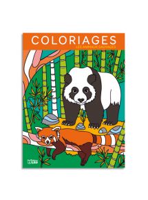 Livre de coloriage 64 pages 205x270, thème animaux sauvages