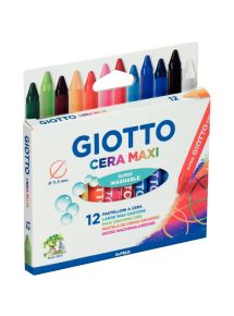 Étui de 12 craies cire Ceramaxi assortis