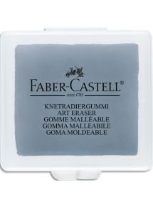 Gomme mie de pain grise pour les dessins réalisés au fusain et pastel