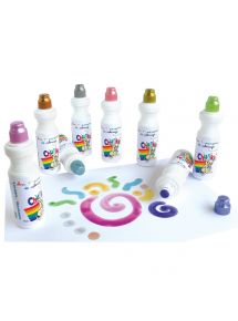 Marqueur de gouache Chunkie, boîte de 8, couleurs métalliques assorties