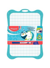 Ardoise Classic Maped, Seyès/unie, format A4 + accessoires