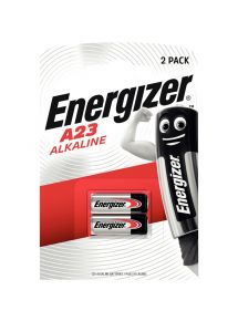 Blister 2 piles 12 volts. Référence A23 Alcaline