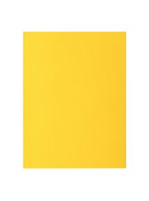 Sous-chemise Rock's 22x31cm, 80g, jaune citron, paquet de 100