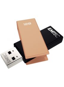 Clé USB 2.0 Emtec Brick C350 128 Go orange