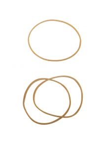 Boîte de 100g de bracelets blonds 70mm