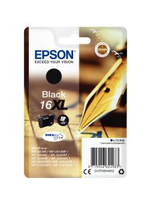 Cartouche jet d'encre Epson noir XL C13T16314010