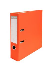 Classeur à levier pour format A4, dos 8 cm, orange