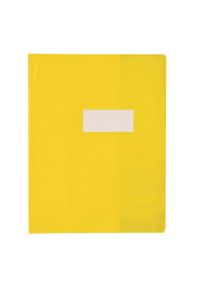 Protège-cahier 21x29,7cm, plastique Strong line, jaune