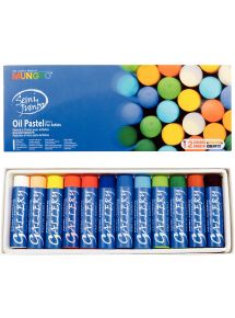 Boîte de 12 pastels à l'huile Mini Artist Jumbo