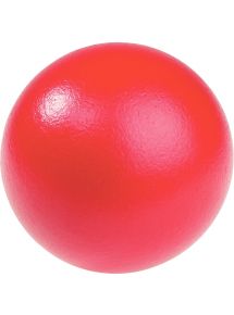 Balle peu d'éléphant diamètre 16cm rouge