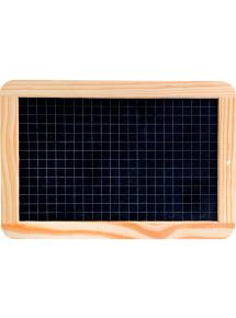 Ardoise naturelle cadre bois 18x26cm