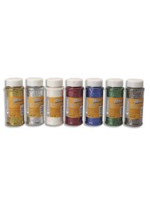 Lot de 6 flacons 250ml de gel pailleté iridescent assortis