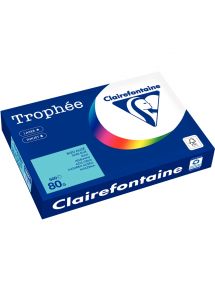 Papier Trophée A3 80g, bleu alizée, ramette de 500 feuilles