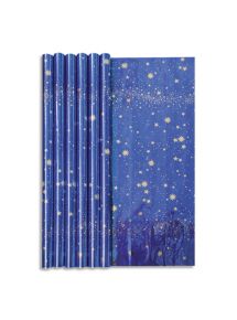 Papier cadeaux Alliance 60g, 1,5x0,7m, motifs ciel étoilé