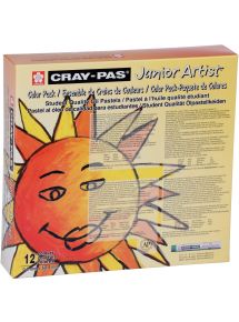 Boîte de 432 pastels à l'huile Cray-Pas Junior 8mm assorties