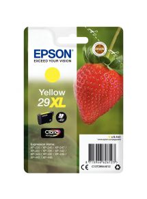 Epson FRAISE / 29XL cartouche jet d'encre jaune haute capacité authentique (T299440)