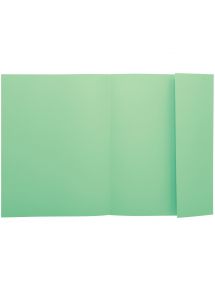 Paquet de 100 chemises 1 rabat SUPER 160g, format 24x32 cm, vert clair