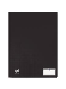 Protège-documents MEMPHIS 10 pochettes fixes 20 vues coloris noir