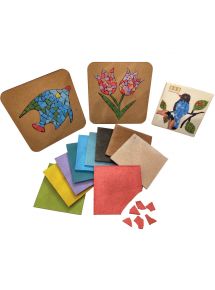 Lot de 10 plaques mosaïques