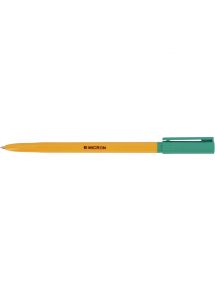 Stylo bille éco pointe moyenne, écriture 0,5mm, vert