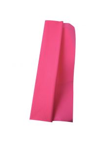 Paquet de 10 feuilles crépon supérieur 250x50 fuchsia