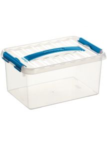 Boite de rangement QLINE 6L transparente