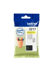 Brother POT cartouche jet d'encre jaune authentique (LC3217Y)
