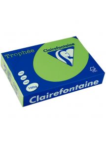 Paquet de 250 feuilles format A3 160g vert menthe CLAIREFONTAINE