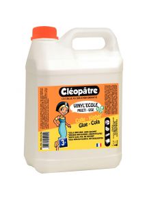 Colle blanche Vinyl'école, bidon de 5l