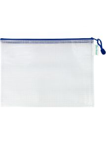 Pochette fourre-tout 330x240mm bleue