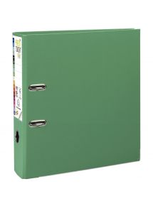 Classeur à levier PREM'TOUCH format A4+, dos 8 cm, vert moyen