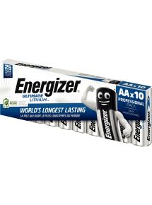 Paquet 10 piles 1,5V Ultimate Lithium AA / LR06