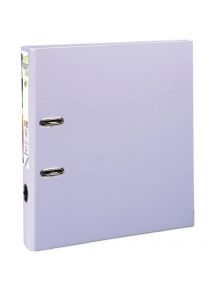 Classeur à levier PREM'TOUCH format A4+, dos 8 cm, lilas