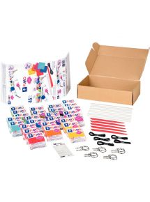 Boîte de 26 pains de pâte à cuir Fimo 57g couleurs assorties