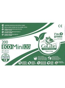 Couverture de livre pour machine Colibri, Eco Mini 120 microns, format 33x25cm, boîte de 200