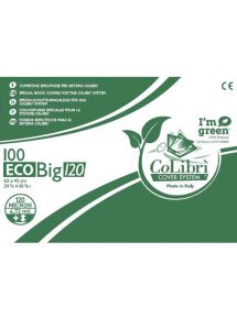 Couverture de livre pour machine Colibri, Eco Big 120 microns, format 63x43cm, boîte de 100