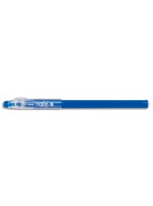 Stylo Frixion Ball Stick non rechargeable, écriture 0,35mm, bleu