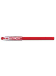 Stylo Frixion Ball Stick non rechargeable, écriture 0,35mm, rouge